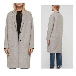 ALLSAINTS Anya Oversized Coat (XS)